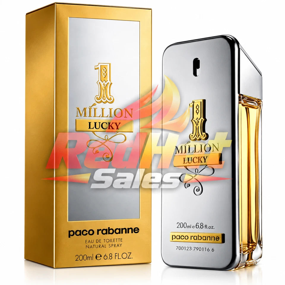 Paco Rabanne 1 Million Lucky Eau de Toilette 100ml Men's Fragrance New In Box