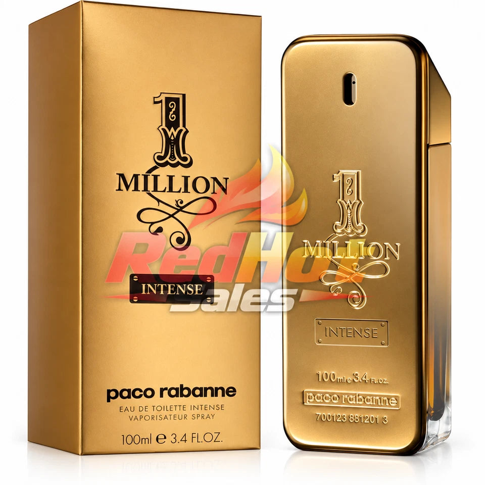 Paco Rabanne 1 Million Intense 100ml Eau de Toilette Mens Fragrance Spray