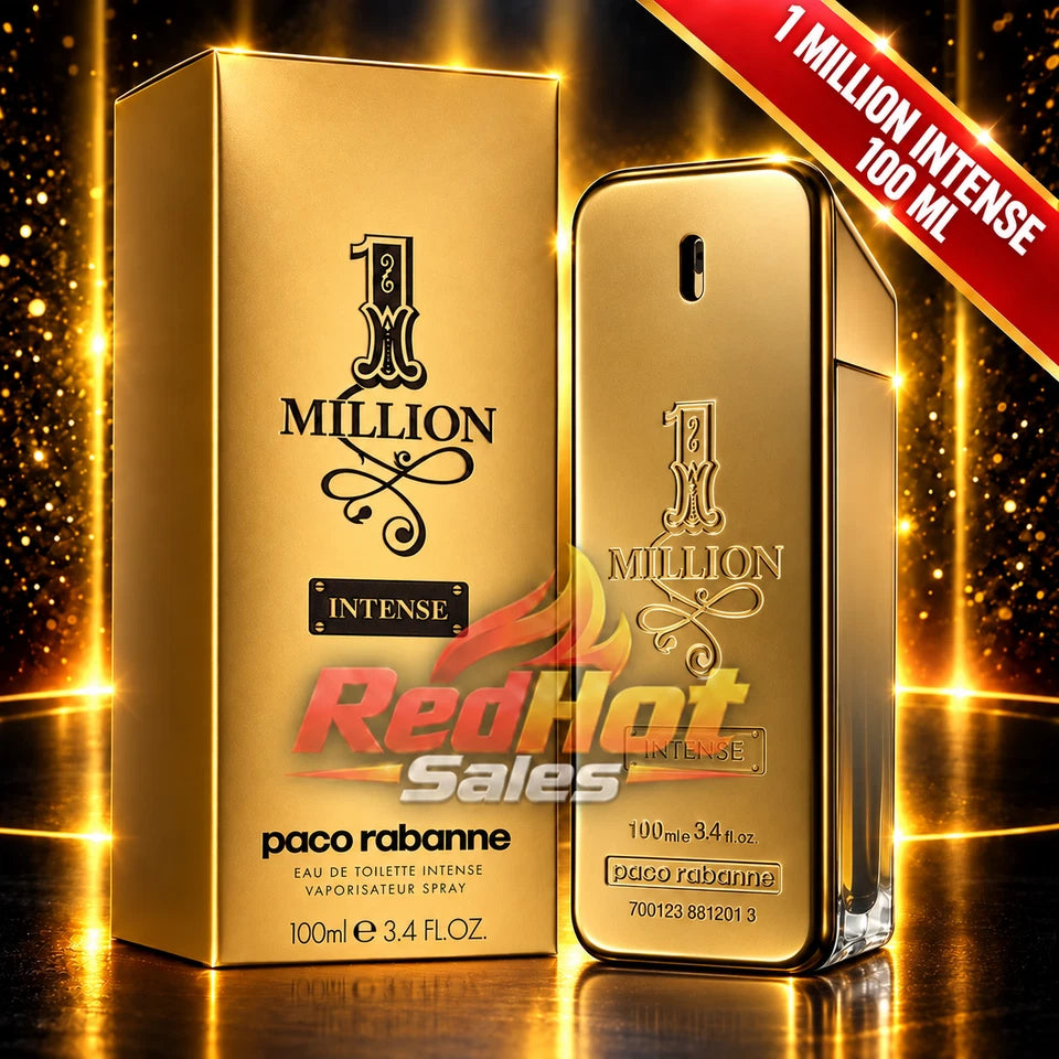 Paco Rabanne 1 Million Intense 100ml Eau de Toilette Mens Fragrance Spray