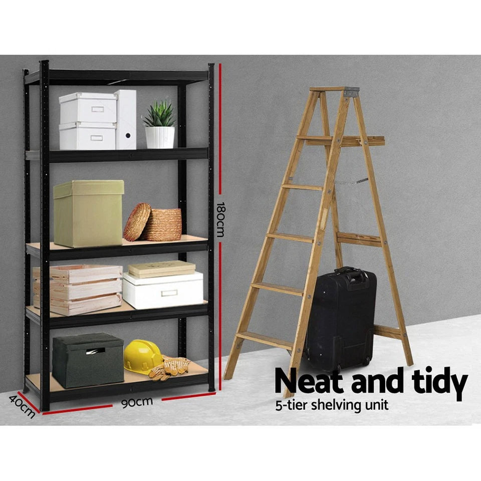 1.8M Warehouse Rack Garage Shelving Pallet Racking Storage Shelves Steel
