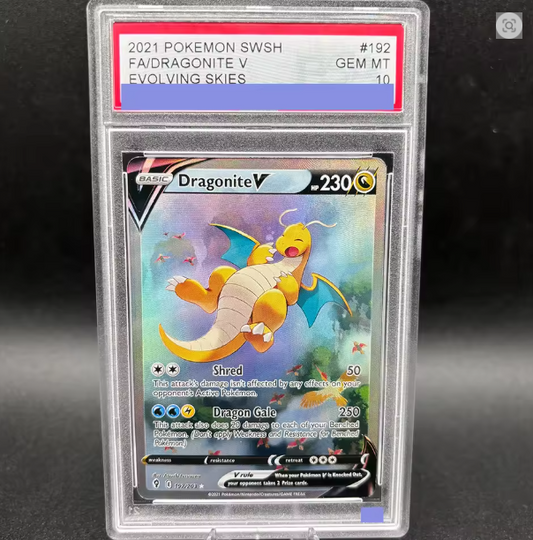 Dragonite V 2021 Pokemon Card