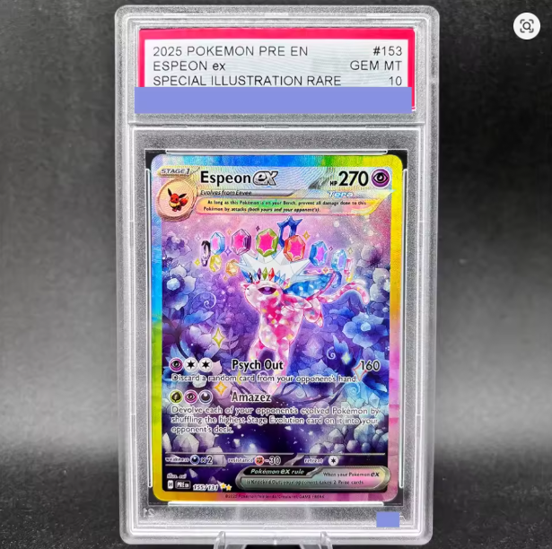Espeon ex 2025 Pokemon Card
