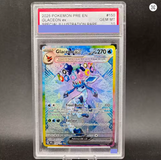 Glaceon ex 2025 Pokemon Card