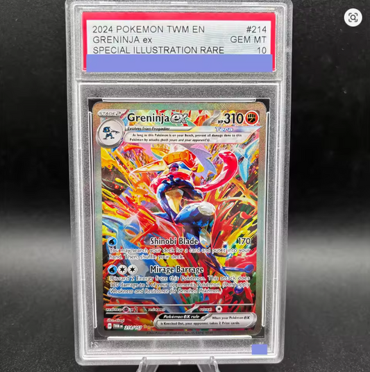 Greninja ex 2024 Pokemon Card
