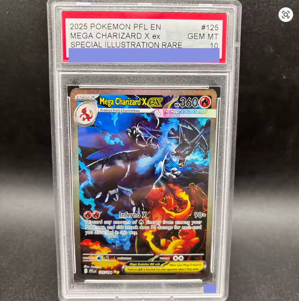 Mega Charizard X ex 2025 Pokemon Card