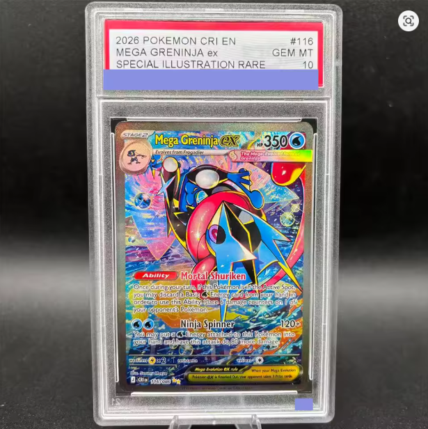 Mega Greninja ex 2026 Pokemon Card