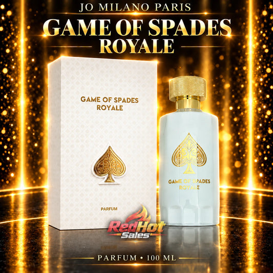Jo Milano Paris Game of Spades Royale 100ml Parfum Spray Unisex Perfume Boxed